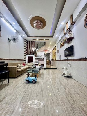 nhà hẻm ô tô phạm văn chiêu gần chợ thạch đà p.an hội tây, gò vấp - 4 tầng - 81m2 8.x tỷ