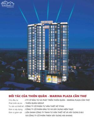 Căn hộ 1 phòng ngủ - Chung Cư Thiên Quân Marina Plaza Cần Thơ