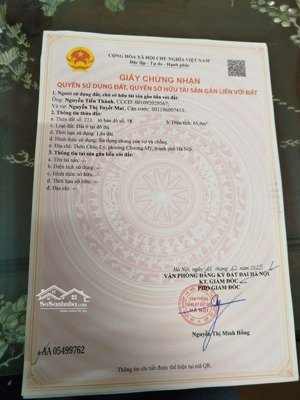 gia đình tôi cần bán mảnh đất chúc lý, chúc sơn phường chương mỹ. diện tích 65.9 mét mt 4,5m 3.15tỷ