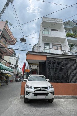 bán nhà lô góc - hẻm 6m - 3 tầng 4pn - gần nguyễn hữu cảnh - dt 90m2 (5,6x16)