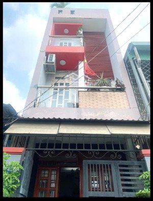 nhà 4 tằng - hoàn công - kdc hiện hữu - hẻm 4m an ninh - kế bên phường phú thuận - quận 7 - hơn 5 t