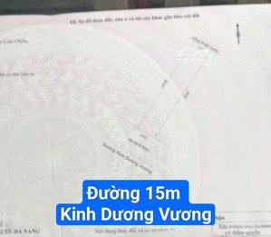 mặt tiền đường 15m kinh dương vương cạnh ngã 3 trần đình tri, gần chợ. s= 108m2 giá rẻ: 8.35tỷ