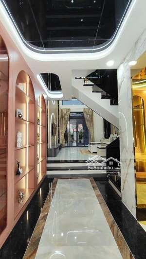 siêu phẩm 5 tầng full nội thất ngay chợ miếu gò xoài - lê văn quới - sổ đẹp vuông vức - thang máy