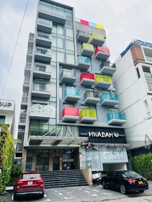 bán toà nhà hầm + 9 tầng mặt tiền cao thắng, quận 3. dt: 11x23m (253m2), hđt: 630tr/th. giá: 180 tỷ