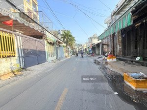 đất mặt tiền kinh doanh đường số - full thổ cư - ngay dh cảnh sát- nở hậu 4.66m - dt 75.9m2