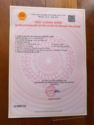 bán đất tại minh đức, đồ sơn, hải phòng, 1,55 tỷ, 74,2 m2, mặt tiền 4m, ngõ 5m, pháp lý đầy đủ