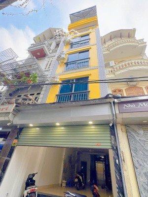 mặt ngõ thông ô tô kinh doanh lạc long quân tt cầu giấy 6 tầng thang máy 55m, mt4m giá26.6tỷ sổ đẹp