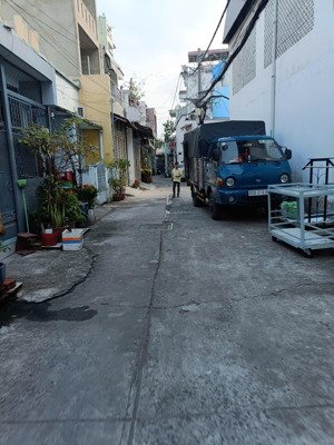 bán nhà cc, 1/ nguyễn oanh, gần chợ an nhơn, p17, gò vấp. dtcn 74m, 3.7x20m, cấp 4, hxh 5m, 7.2tỷ,