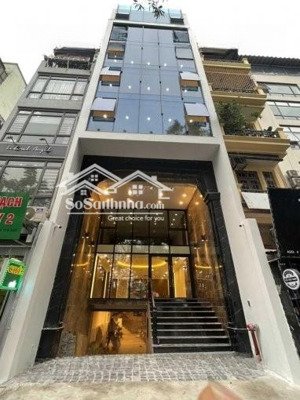 cho thuê nhà cầu giấy, 100m2, 7 tầng thông sàn, thang máy, làm văn phòng, kinh doanh 