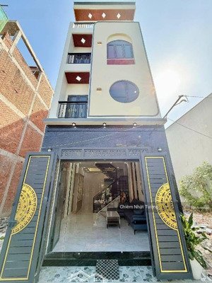 nhà bán hẻm xe hơi ngủ trong nhà, 4 tầng mới đẹp, 4,4m x 12m, giáp aeon tân phú, giá 6,2ty