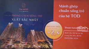 mở booking the nest 50m2 - giá dự kiến 2.5 tỷ - 1pn1wc tp mới bình dương