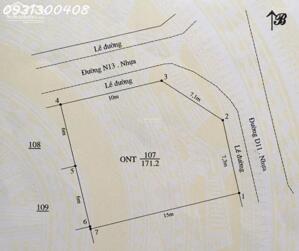 Đất mặt tiền chợ, lô góc hiếm có, Long Tân City 171,2m2, chính chủ cần tiền bán rẻ