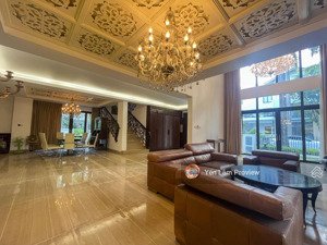 bán villa riviera an phú, gồm 1 trệt, 2 lầu, 600m2, ngang 21m, 4pn-5wc, 300 tỷ