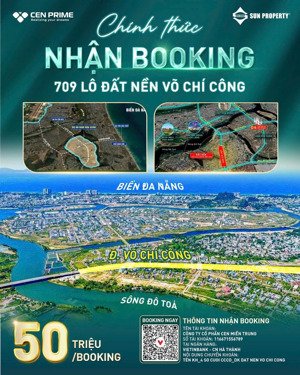 chính thức nhận booking dự án đất nền võ chí công của sun group