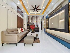 bán nhà huỳnh tấn phát, 3 tầng 3 phòng ngủ, chủ tặng full nội thất, sổ hồng, ngang 4m dài 16m