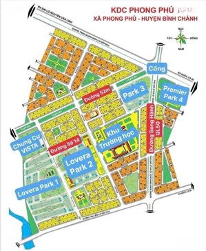 bán đất nền dự án lovera park, 5,8 tỷ, 100m2, đẹp - kdc hiện hữu