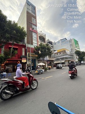 bán nhà mặt tiền calmette, p.nguyễn thái bình, quận 1. ( nay là phường bến thành ) 72m2, 5 tầng