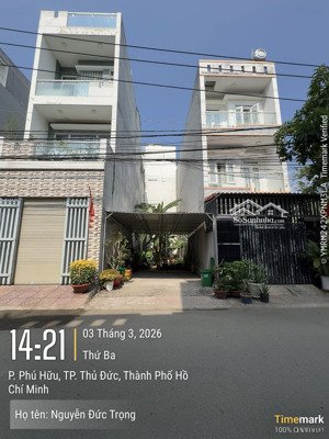 đất 61m (4x15.2) 41 gò cát , phú hữu , tp thủ đức (4ty450)