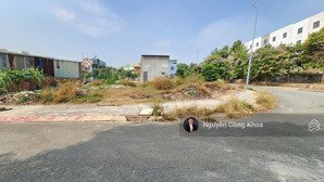 bán đất ngang 5,75m, 2 mặt tiền, xây dựng tự do, gần khu du lịch hố lang 300m, p.tân bình, dĩ an