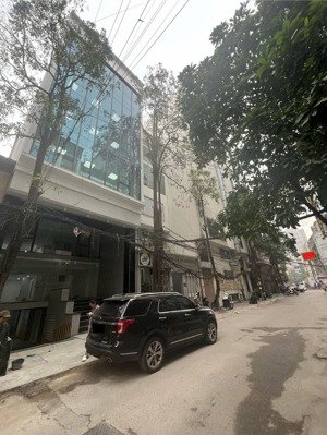 cho thuê toà nhà văn phòng đường lê đức thọ - nam từ liêm. 115m2, 7 tầng, 1 hầm. giá 135 triệu