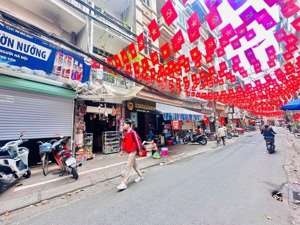 bán nhà mặt phố phan phù tiên - 1 mặt phố + 1 mặt ngõ - kinh doanh đỉnh