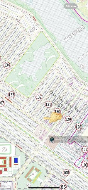 lô đất đầm sen vị trí đẹp gần hồ & công viên b2 131 đông nam sạch, gần hồ công viên