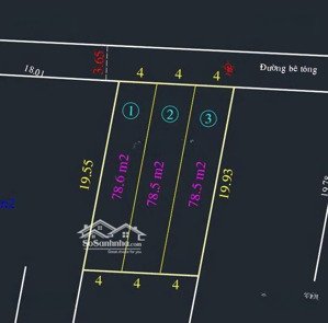 bán đất an bình phường mão điền bắc ninh dt 78m ô tô thông gàn khu công nghiệp thuận thành 2