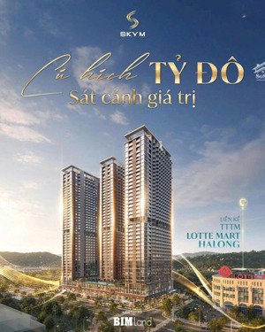 quỹ 5 căn ngoại giao studio dự án sky-m hạ long-view biển ck 17% - cho thuê dòng tiền 20-30tr/tháng