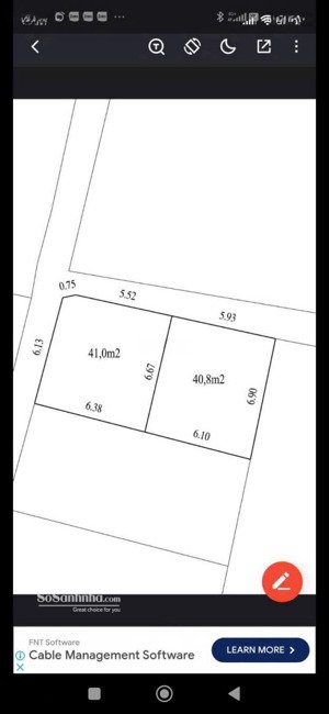 bán đất rẻ nhất thị trường 41 m ngõ xe ba gác thoải mái diện tích: 41 m giá: 1.2xty