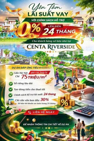 sát hà nội 50m hưởng lợi từ đại đô thị sun group 200ha giá mềm bất ngờ. centa riverside