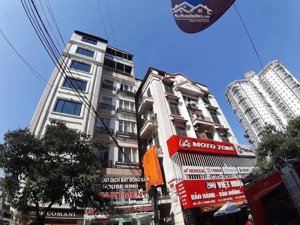 cho thuê nhà mặt phố tô hiến thành 400m 8 tầng mt 12m có pccc thang máy hàng hiếm chưa từng có