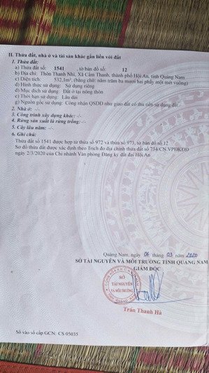 cần bán nhà vườn giá rẻ , view sông cẩm thanh, hội an, tp đà nẵng. tặng 300m đất ao hồ.