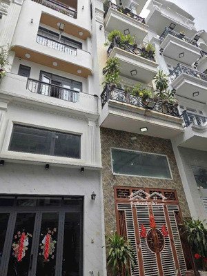 413 lê văn quới, dt 4x14m đúc 5 tầng nhà đẹp như hoa hậu trong khu phân lô giá 6,x tỷ