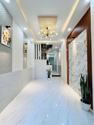 bán nhà đẹp khu vip mễ cốc q8 - hẻm xe hơi 6m - full nội thất - 4 tầng 4pn 3wc - nhỉnh 5 tỷ.