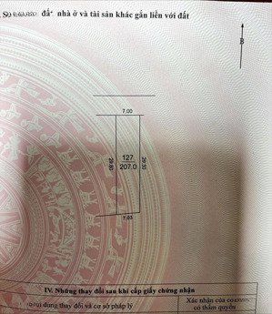 chính chủ bán 207m đất mặt đường xã phúc thịnh hà nội 