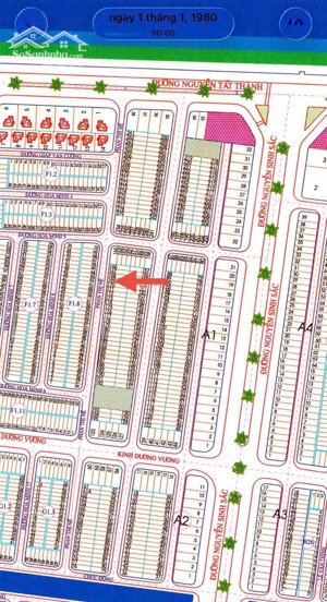 bán cặp đất đẹp phan thị nể - khu a1 phương trang - sát biển