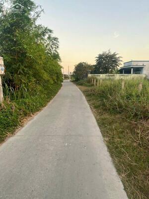 Bán đất mt đường Cây Điệp , Nhựt Chánh tdt 2000m2 ( 180m2 thổ còn lại đất lúa ) giá 4,8 tỷ