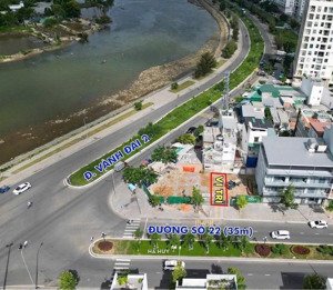bán lô đất mặt tiền đường số 22 kđt vcn phước long 1 - nha trang