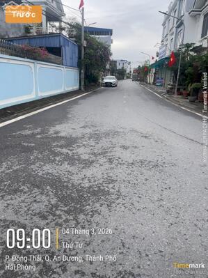 Bán đất 72m2 Văn Phong Đồng Thái An Dương Hải Phòng