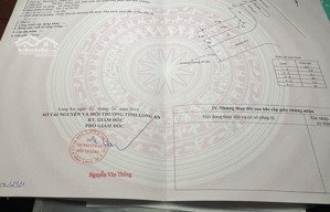 bán nền góc 2 mặt tiền đối diện khu đô thị lavilla trần anh , cách aeon tân an chỉ 300met