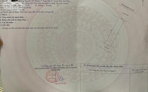 Cần bán lô đất 2MT 134m2 đường Nguyễn Tất Thành, Thanh Khê đang cho thuê 25tr/tháng.