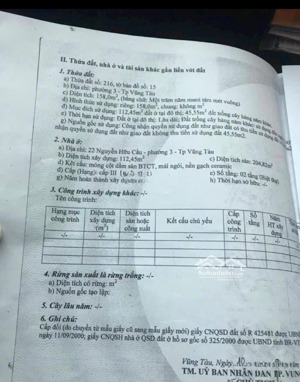 dvcc bán gấp căn biệt thự sân vườn đường nguyễn hữu cầu thông ra thống nhất giá 18,6 tỷ