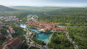 chuyển nhượng căn shophouse mặt hồ suối mây dự án thanh xuân valley - phân khu valley town.