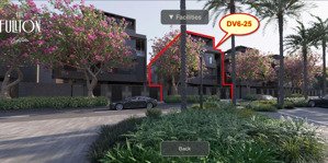 đơn lập vườn dv6-25 fullton - trực diện clubhouse còn lại duy nhất , hàng cđt siêu vip 