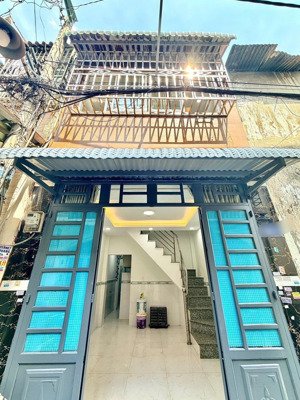 nhà mới 3,4x6m 1lầu đúc (1pn 2wc) hẻm 4m. đường 26/3. bình tân gần aeon