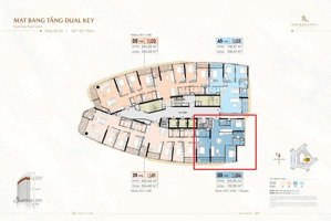 gấp. bán căn hộ dual key tầng 23 chung cư regency phú mỹ hưng giá 24,3 tỷ