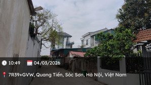cc gửi bán - lô đất vàng tại quảng hội, nội bài - chỉ 2,25 tỷ