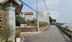 109m2 view sông dương hà phù đổng, lô góc 2 mặt đường, oto tránh, xây biệt thự hết ý, 