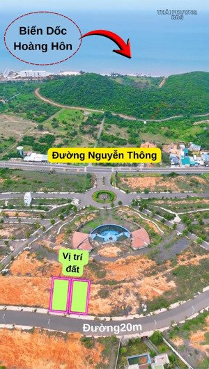 cần sang nhượng 2 nền biệt thự vip queen pearl mũi né, giá chỉ 15tr/m2