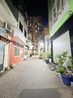 hẽm xe hơi 4m vô nhà đường cmt8 thông